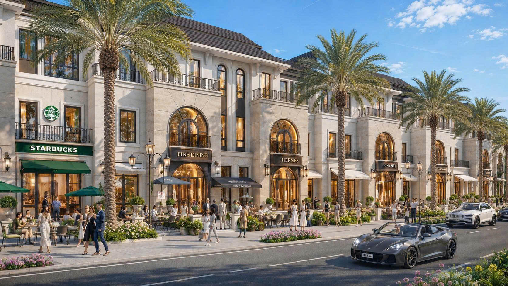 shop villa metro grand street phú diễn