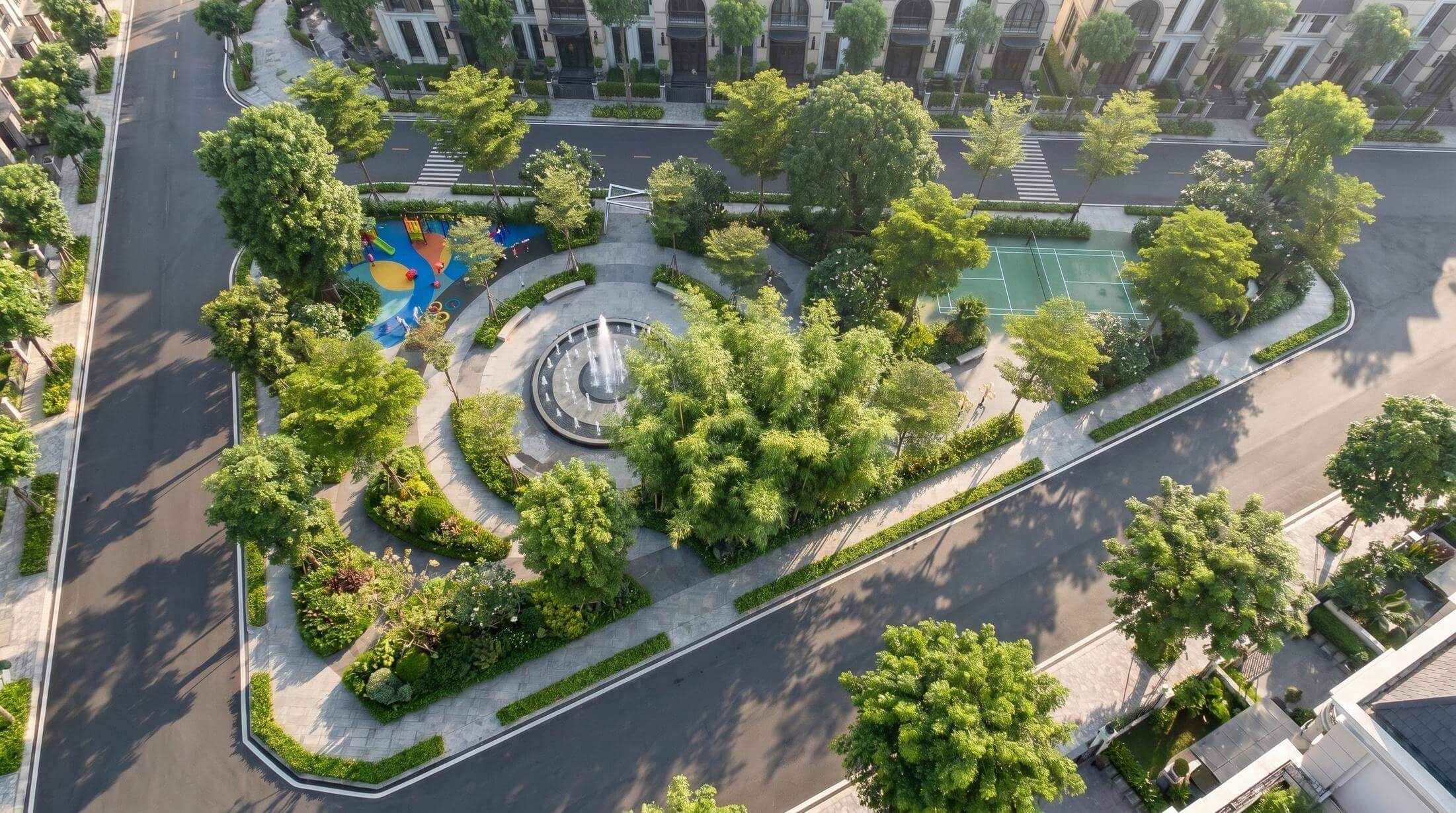 tiện ích dự án metro grand street phú diễn