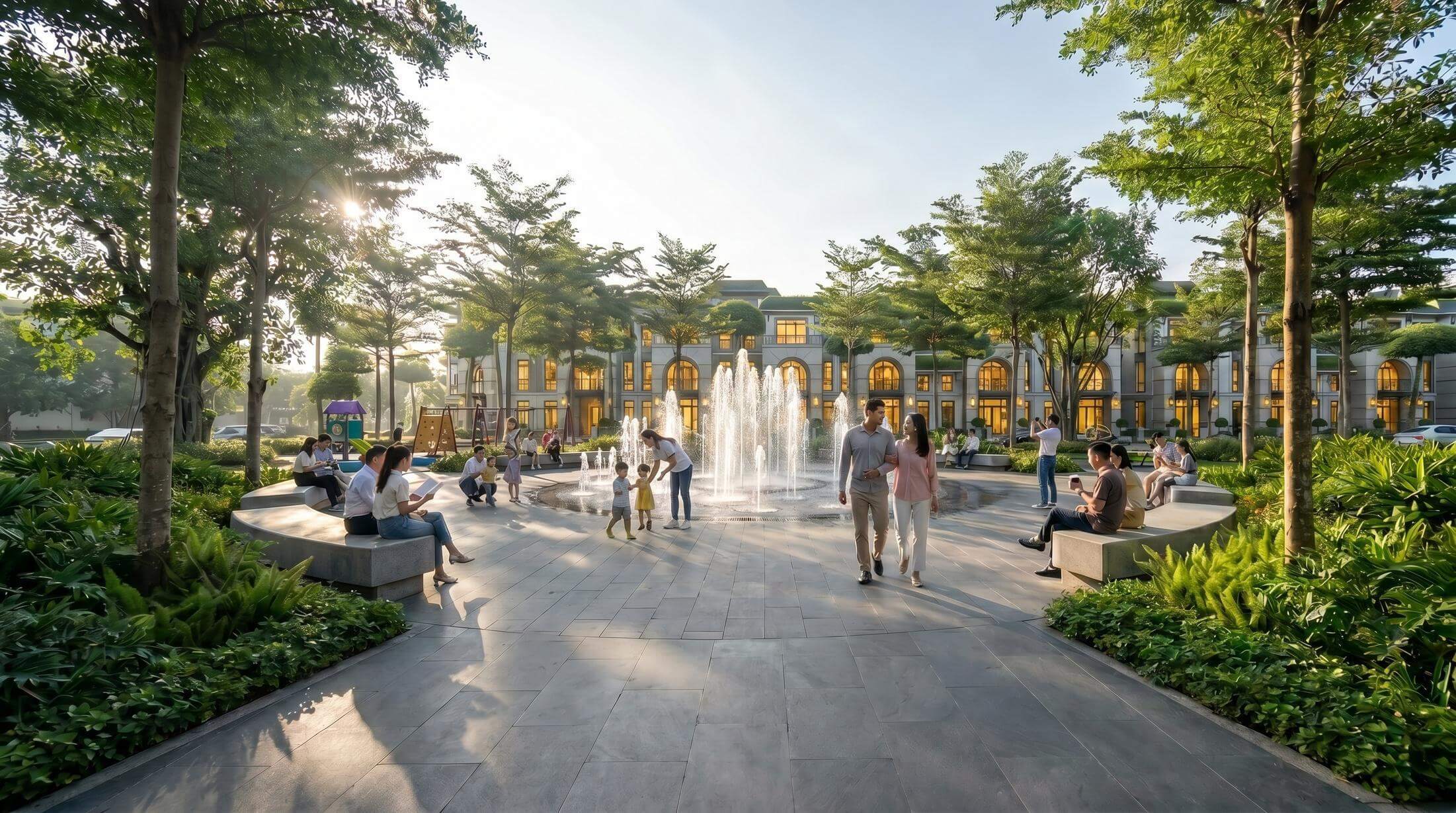 tiện ích dự án metro grand street phú diễn