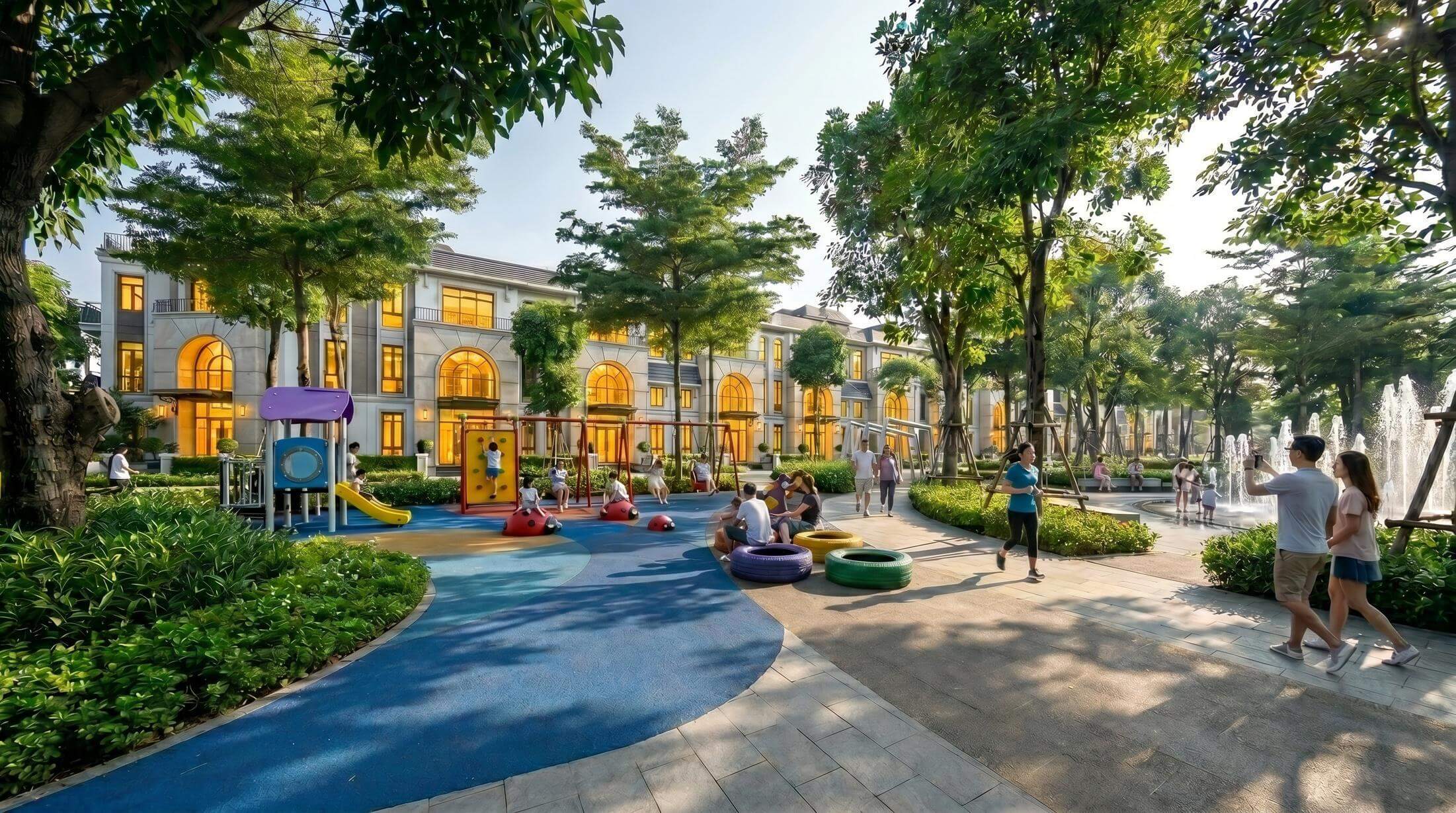 tiện ích dự án metro grand street phú diễn