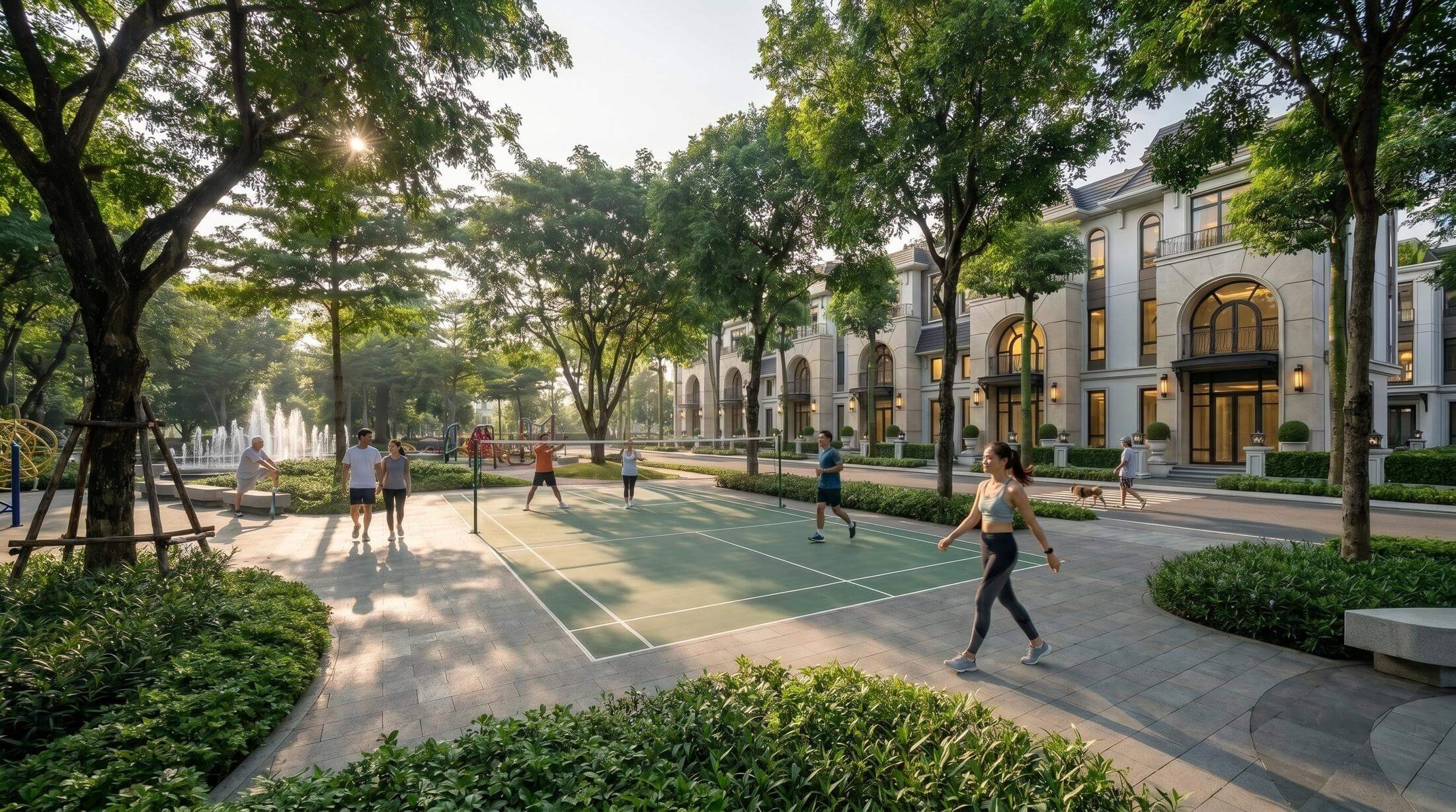 tiện ích dự án metro grand street phú diễn