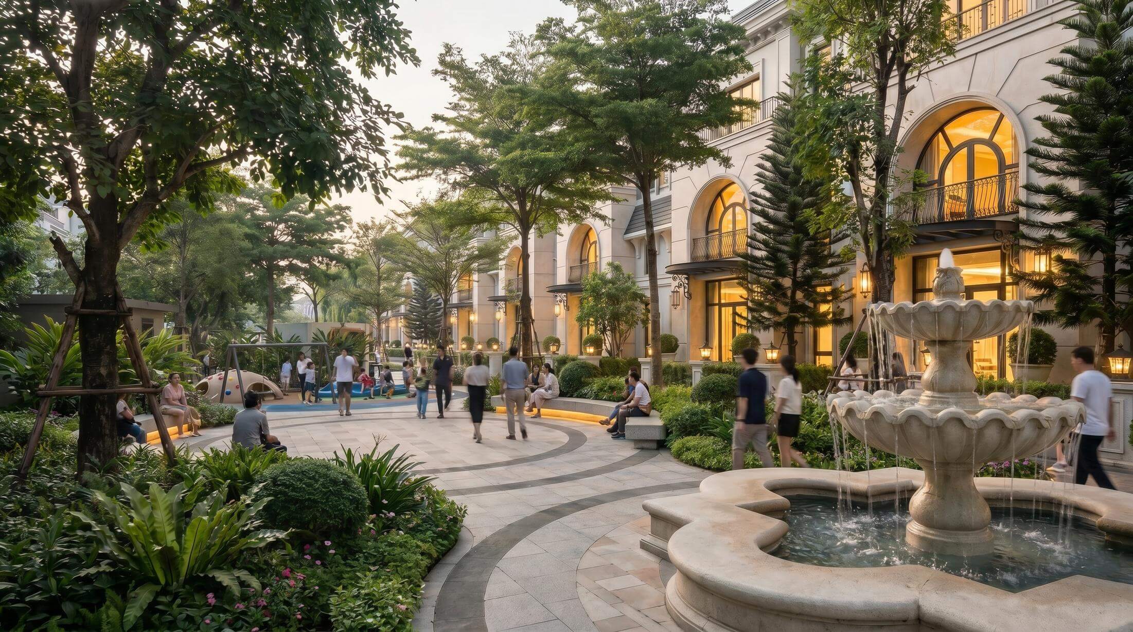tiện ích dự án metro grand street phú diễn